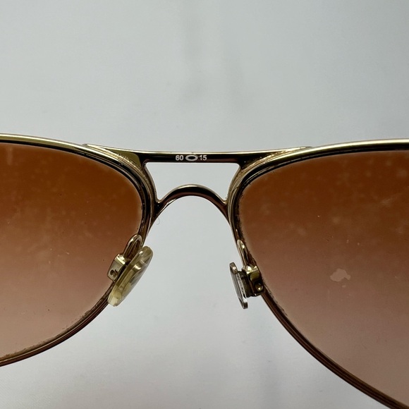 Oakley Restless Brown and Gold Aviator Style Sport Sunglasses - Frames Only - Picture 3 of 9